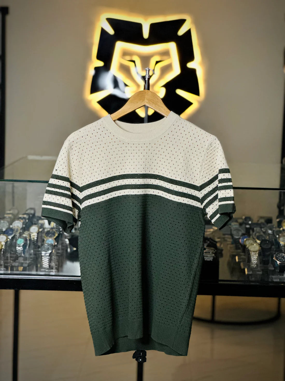 Turkish Knitted Round-Neck Shirt